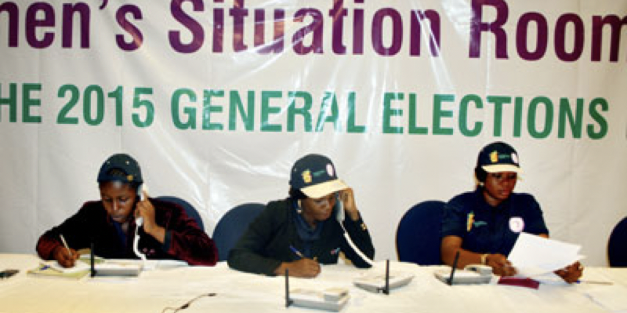 Les salles de gestion de crise pour les femmes promeuvent des élections pacifiques en Afrique