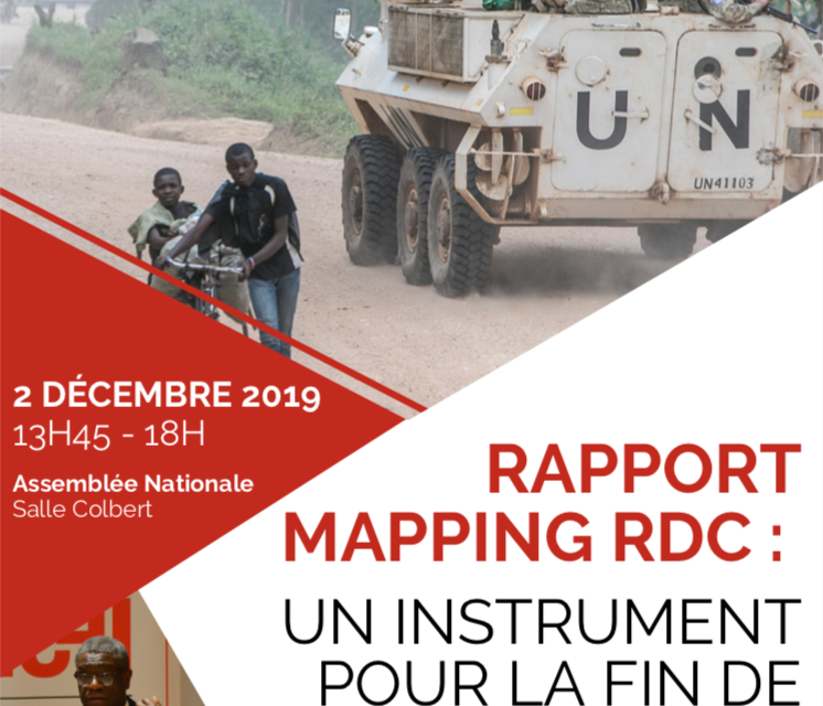 RAPPORT MAPPING RDC : UN INSTRUMENT POUR LA FIN DE L’IMPUNITÉ ?