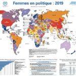 La carte des femmes en politique : la RDC en bas du classement