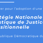 Plaidoyer du Dr Mukwege pour une stratégie nationale holistique de justice transitionnelle en RDC