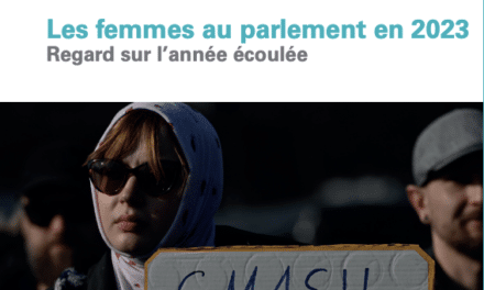 Rapport « LES FEMMES AU PARLEMENT 2023 » (UIP) : De trop légers progrès