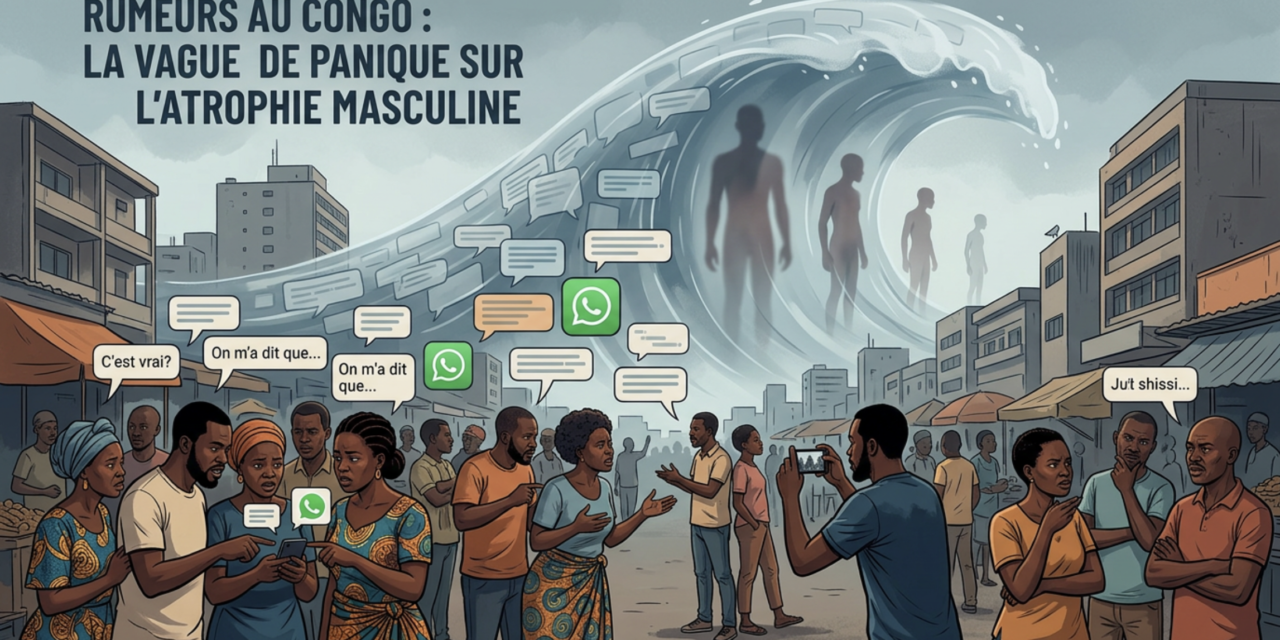 VAGUE DE PANIQUE SUR L’ATROPHIE DU SEXE MASCULIN  Quand la rumeur devient dangereuse : le défi des journalistes face aux fausses informations